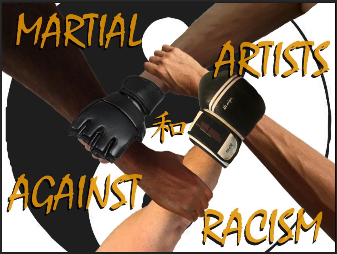 Logo for Martial Artists Against Racism